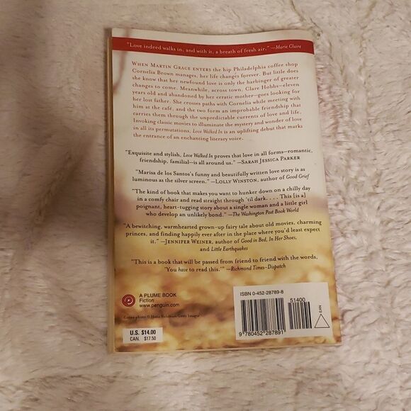 LOVE Walked In by Marisa De Los Santos - Picture 2 of 2